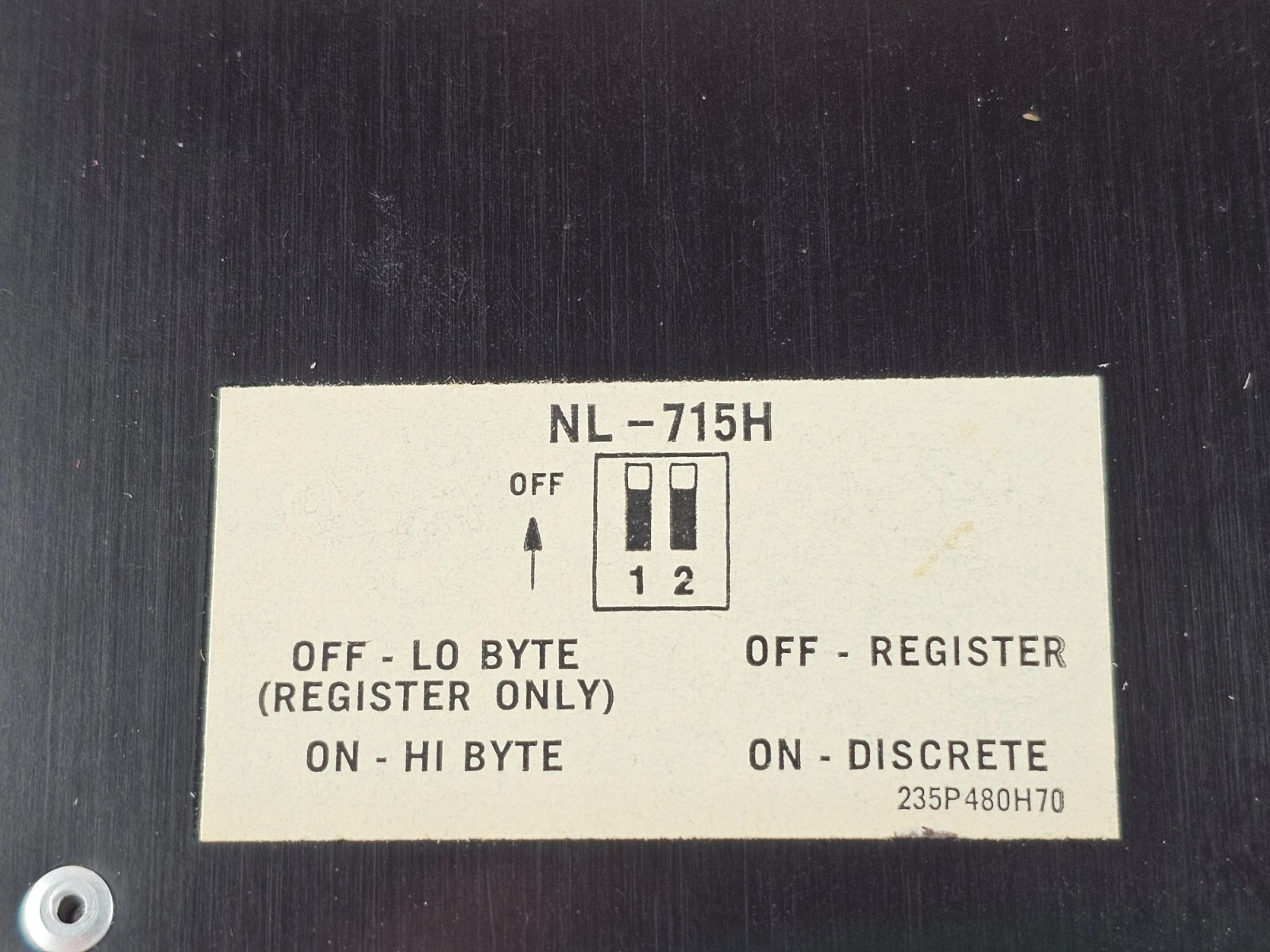 REMANUFACTURED Westinghouse NL-715H 120V AC/DC Input Module NL715H
