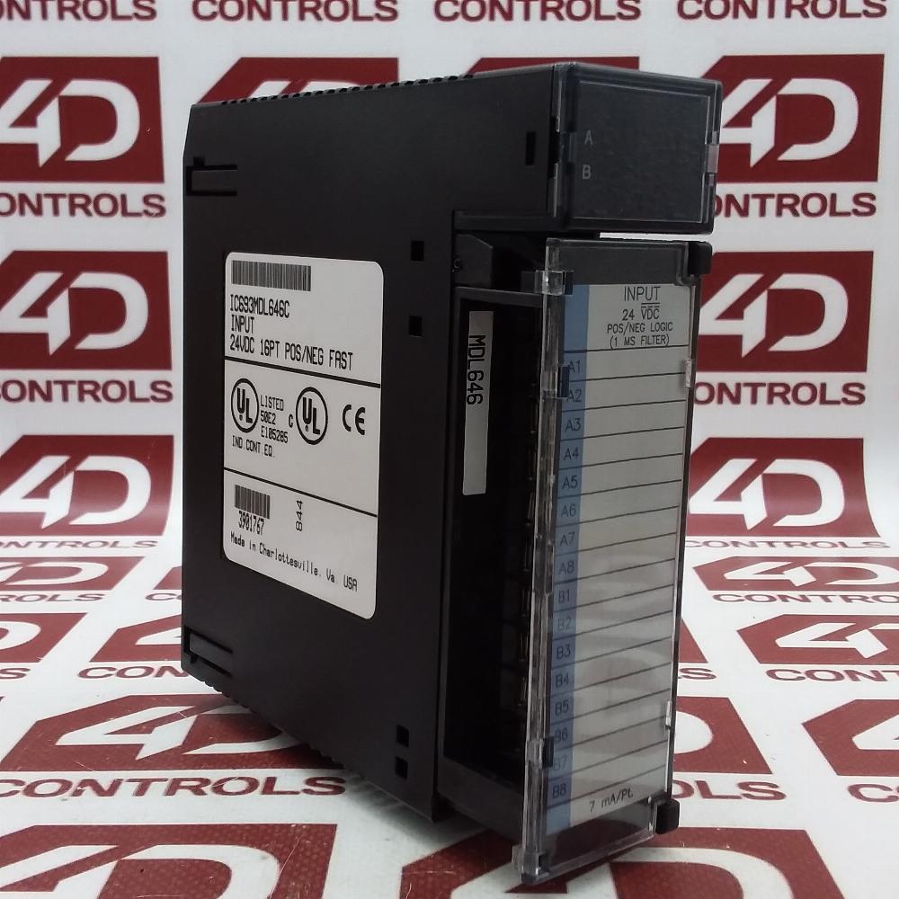 IC693MDL646 | GE Fanuc | Input Module , Negative/Positive, Used, Ser C