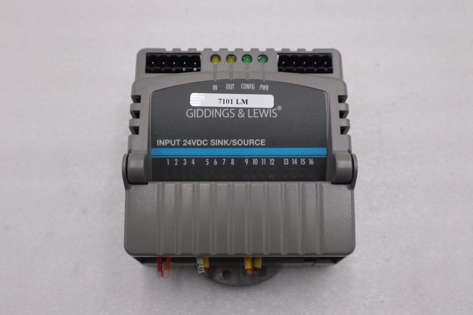GIDDINGS & LEWIS M.1300.7372 R1 Input Module 24VDC SINK/SOURCE STOCK 631-D
