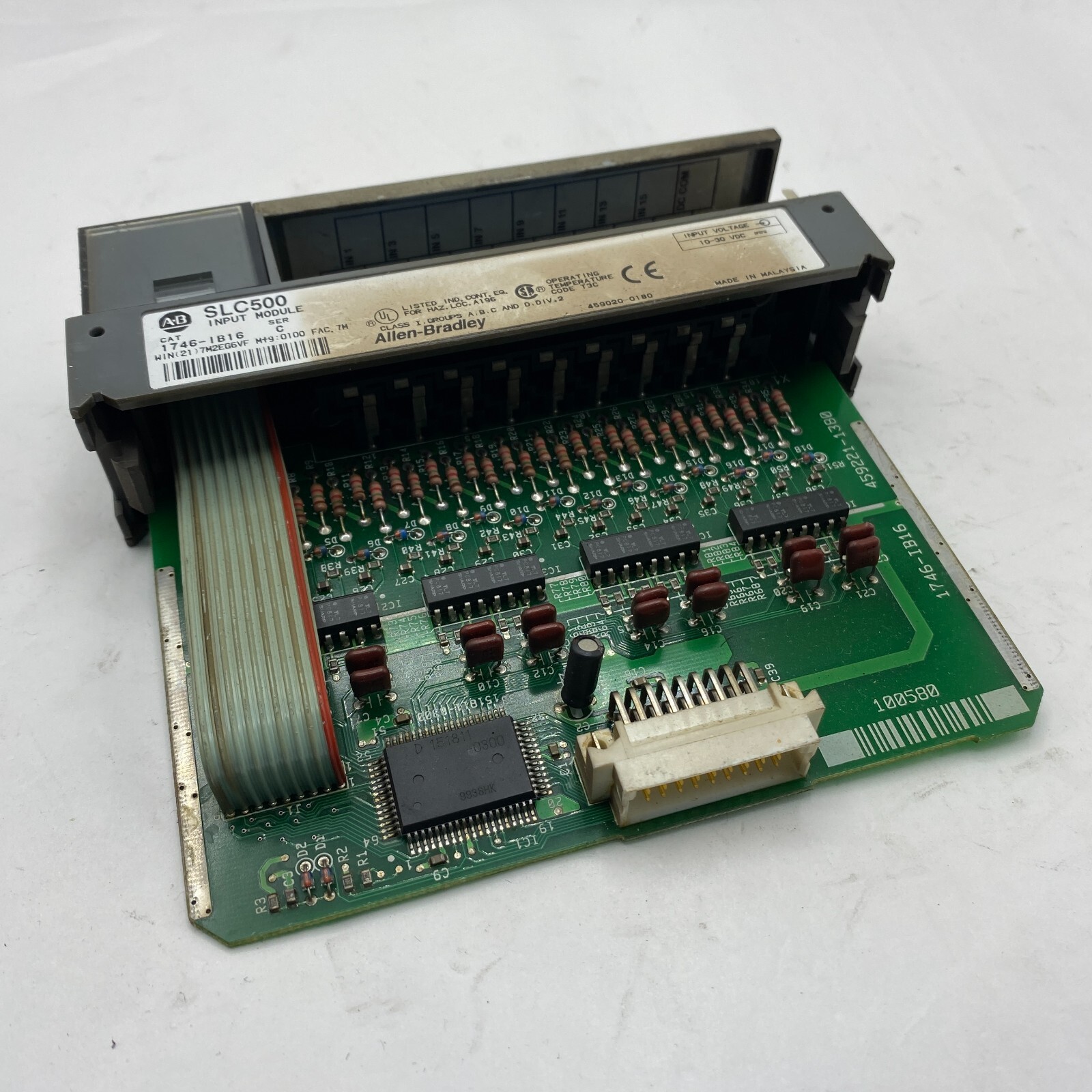Allen-Bradley 1746-IB16 SLC 500 Input Module – 16-Point – 10-30 VDC – Series C ✅