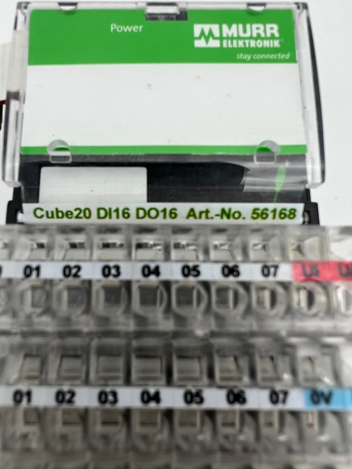 Murr Elektronik Cube20 DI16 DO16 56168 Fieldbus 16 Input Output Module GERMANY