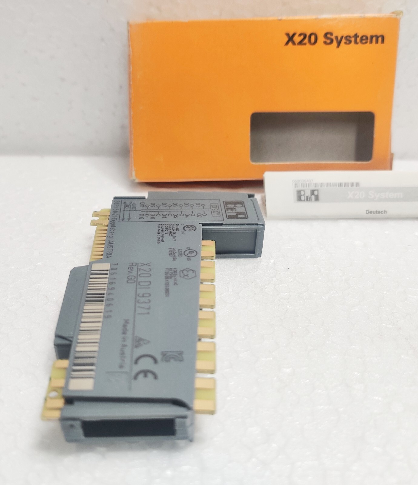 B&R X20DI9371 Rev. GO X20 System Digital Input Module