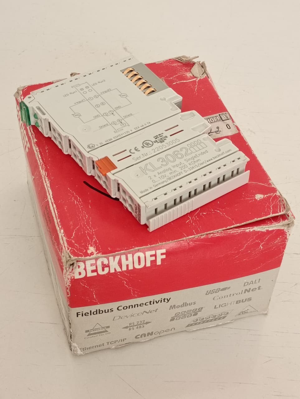 Beckhoff / K-Bus Analog Input Terminal / KL3062 / 22053005
