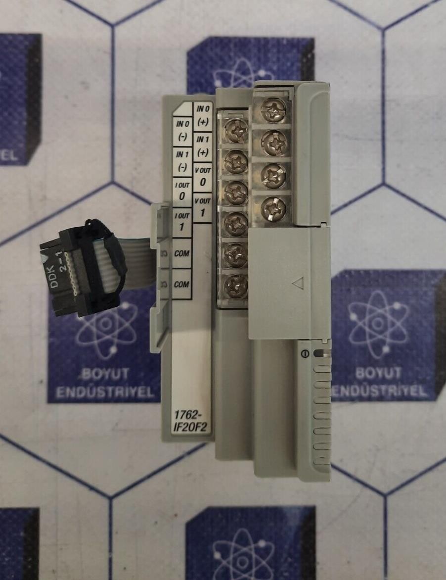 ALLEN BRADLEY 1762-IF2OF2 MicroLogix™1200 2CH INPUT/2CH OUTPUT ANALOG MODULE