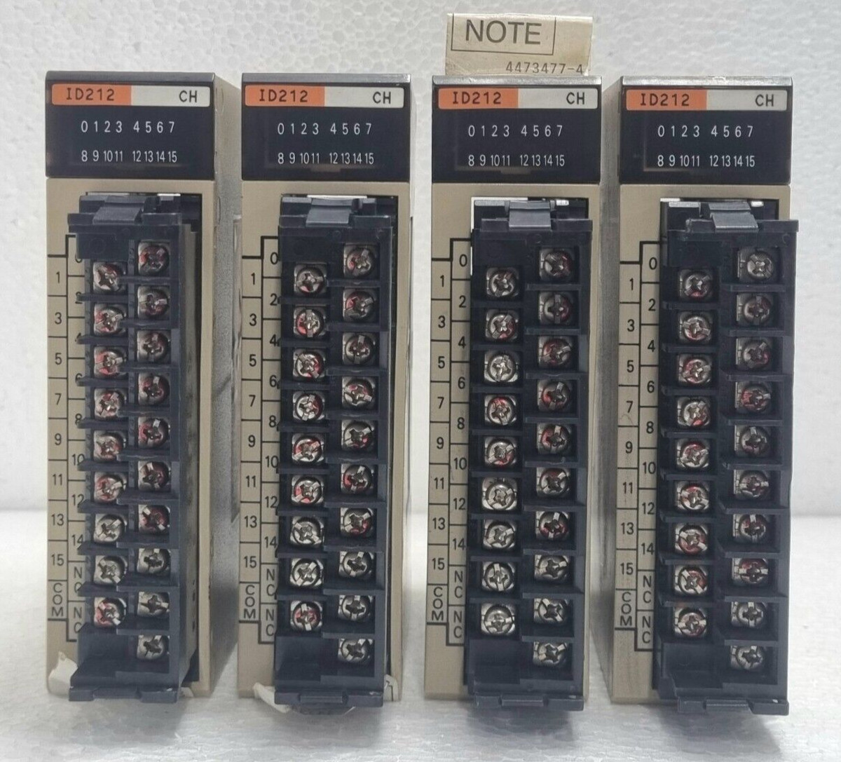Omron C200H-ID212 Input Unit – Lot Of 4pcs