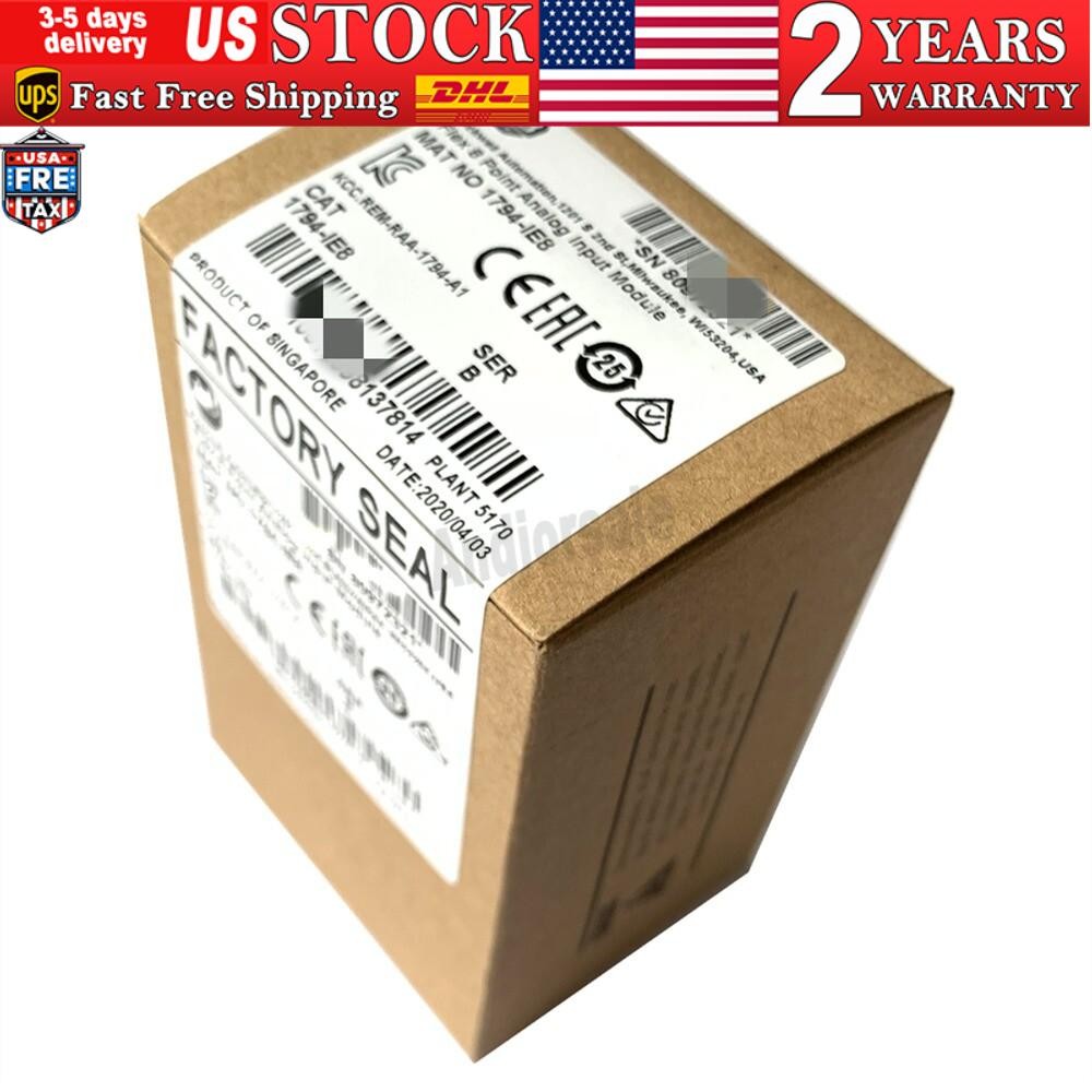 Allen Bradley 1794-IE8 AB 1794IE8 /B Flex 8 PointAnalog Input Module US Free Tax