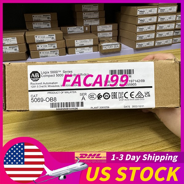 New Allen Bradley 5069-OB8/A Compact 5000 DC Output Module AB 5069OB8