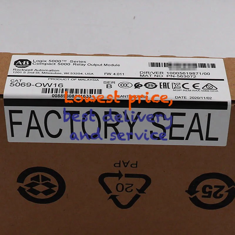 1PC Used Allen-Bradley 5069-OW16 Fast Shipping And Warranty Included Fast shipp