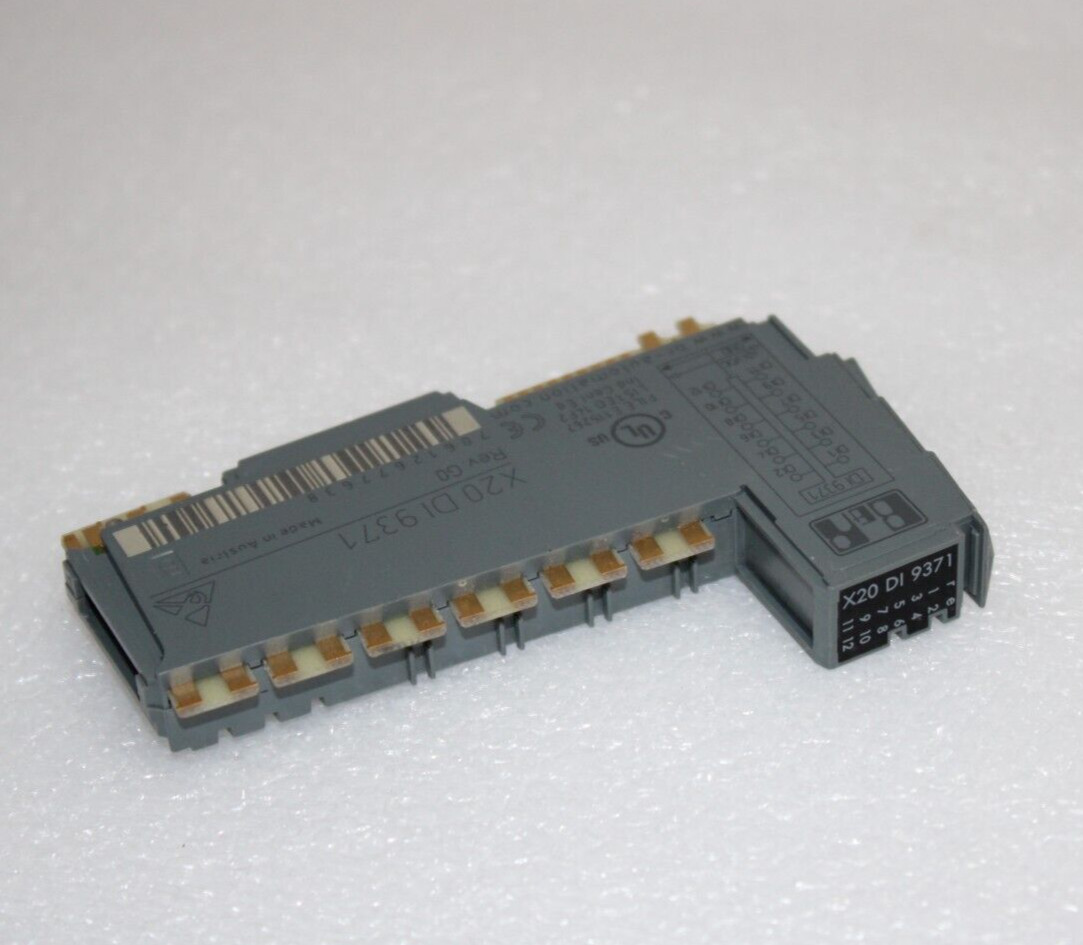 B&R X20-DI-9371 DIGITAL INPUT I/O MODULE 24VDC X20 DI 9371