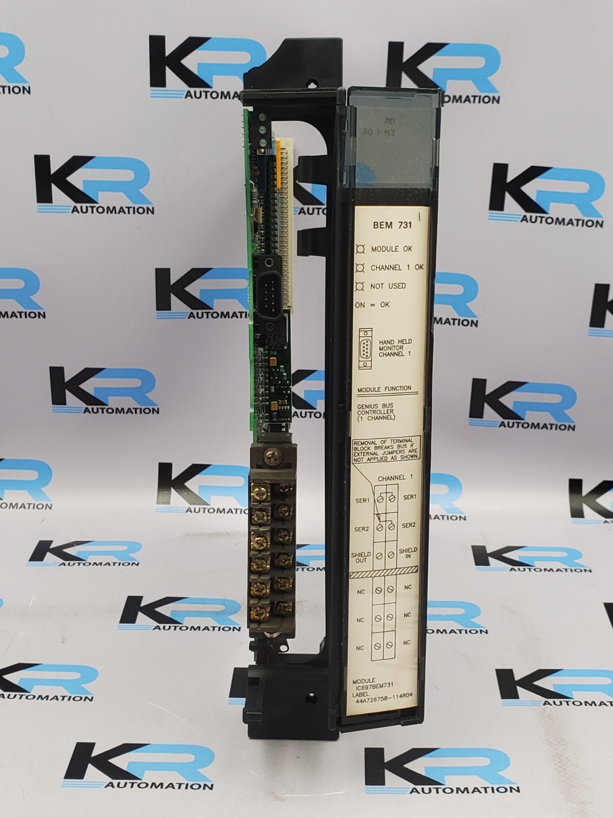 GE Fanuc IC697BEM731Z Genius Bus Controller Module 1-Channel