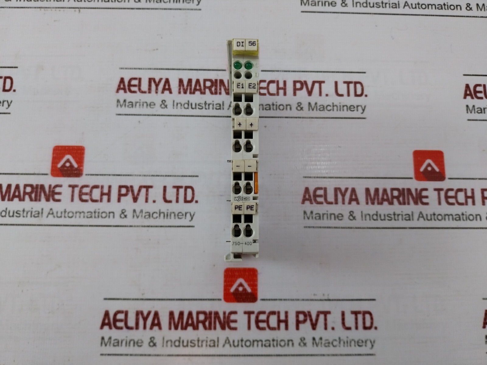 WAGO 750-400 2DI Input Module 3.0ms AWG 28-14 KEMA 97ATEX4207 X 24V DC
