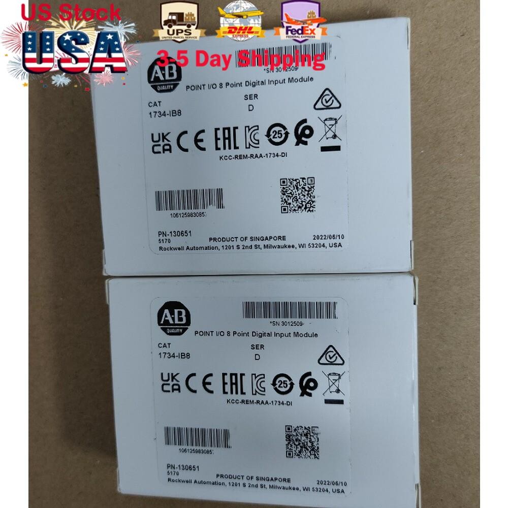 Allen-Bradley 1734-IB8 8Point Digital Input Module factory Sealed US Free Tax