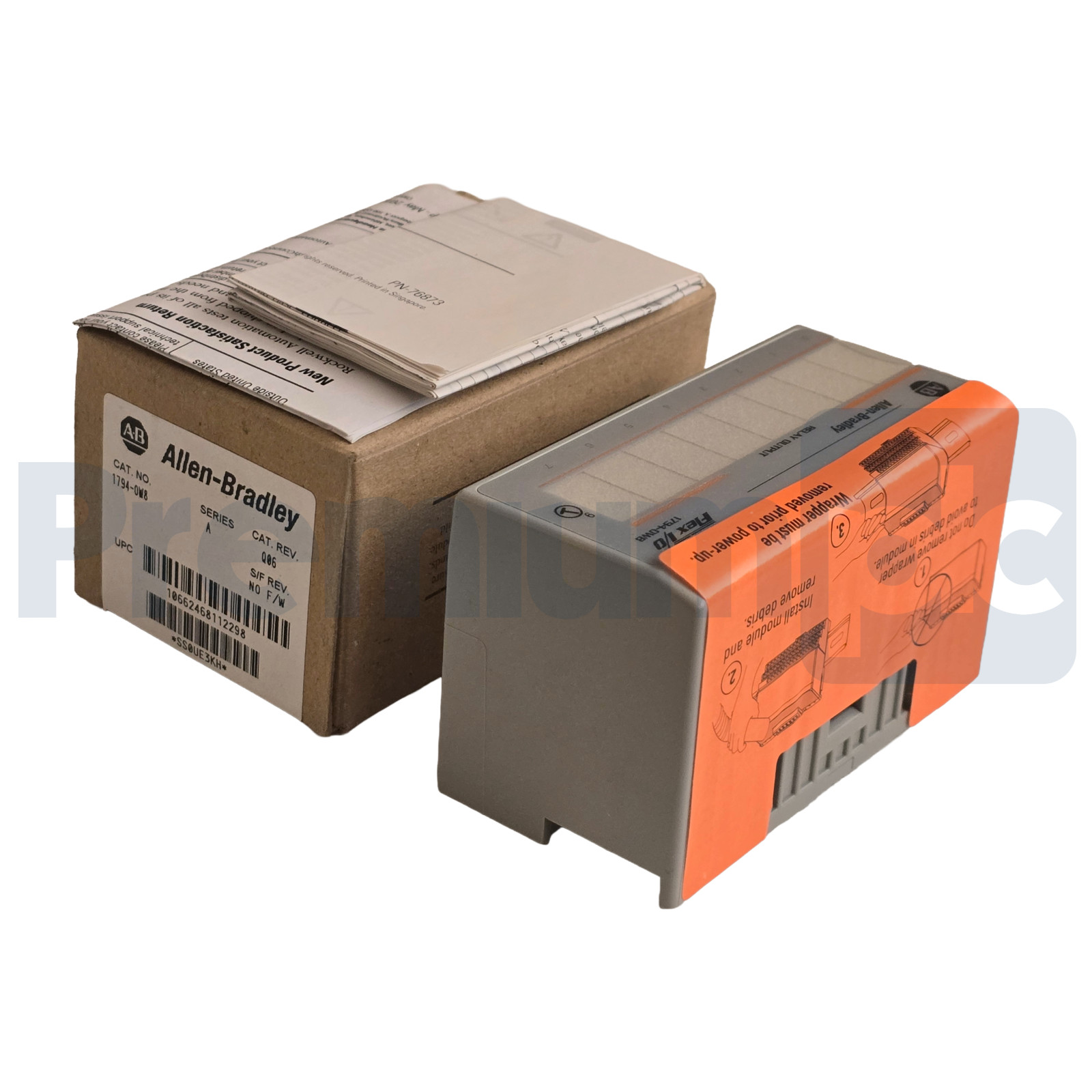 Allen-Bradley 1794-OW8 /A FLEX I/O 8-Point Relay Output Module 1794OW8 NSMP