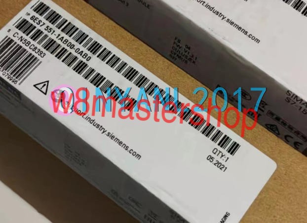 One New SIEMENS 6ES7 551-1AB00-0AB0 6ES7551-1AB00-0AB0 PLC module