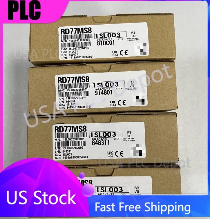 New In Box Mitsubishi RD77MS8 Simple Motion Unit Module