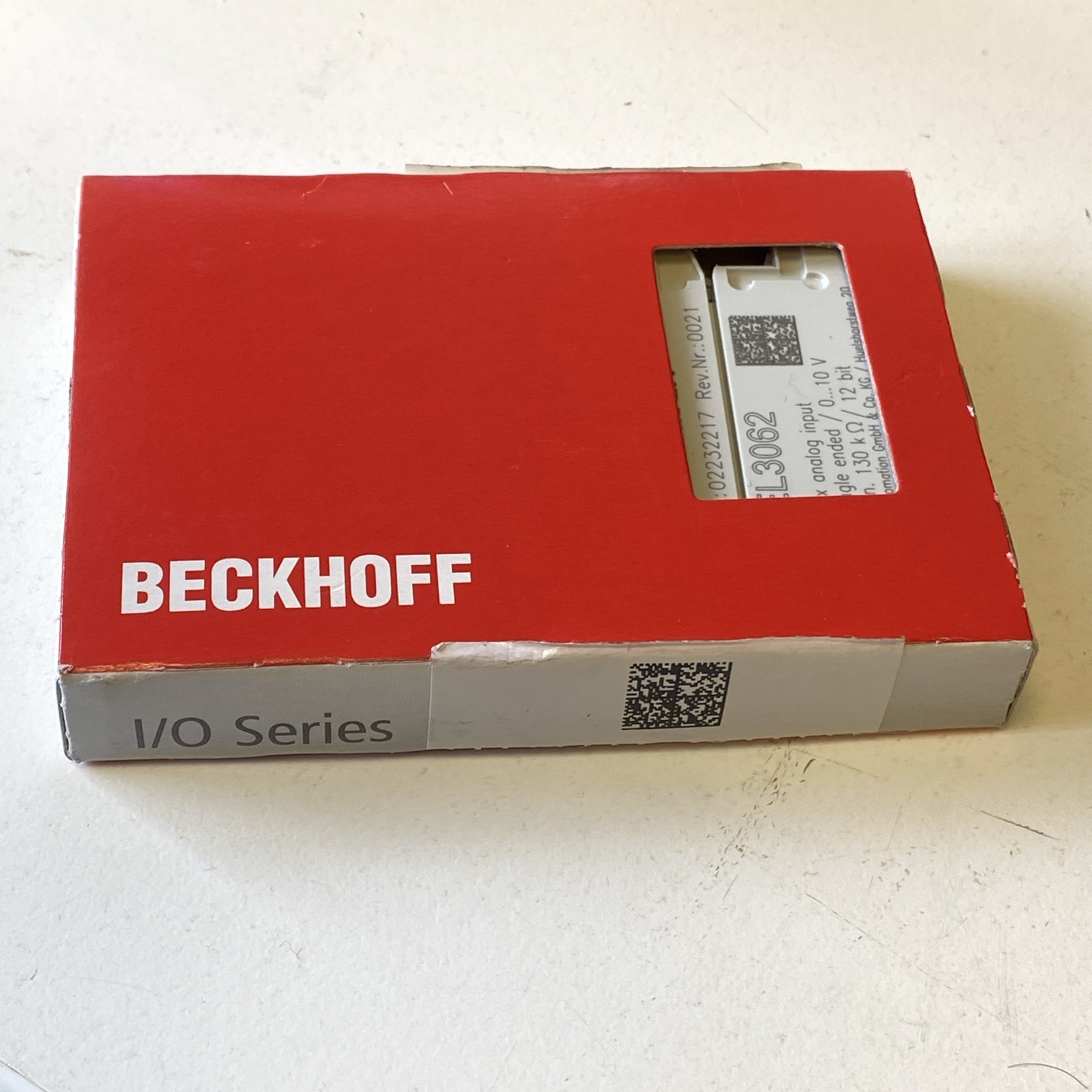 Beckhoff EL3062 EtherCAT Terminal 2 Channel Analog Input 0-10V 12 Bit –