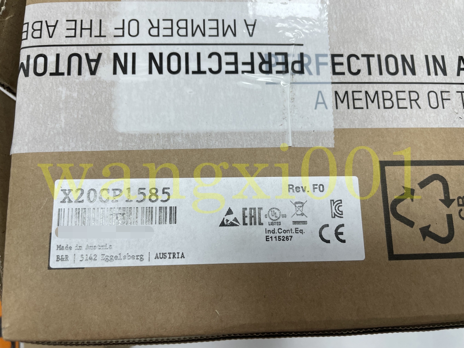 2022 production 1pcs NEW B&R X20CP1585 module X20CP1585 （DHL/FEDEX）ship today!