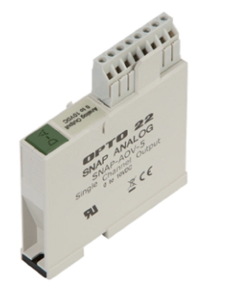Opto 22 SNAP-AOV-5 SNAP 1-Ch 0-10VDC Analog Voltage Output Module