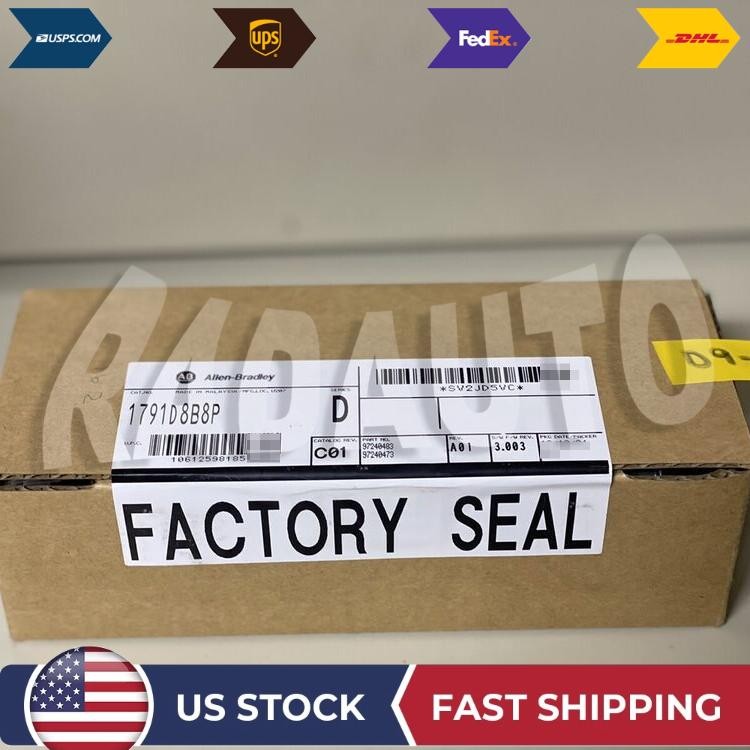 New AB 1791D-8B8P Compact Block I/O 1791D8B8P Factory Sealed Fast Shipping 1PCS