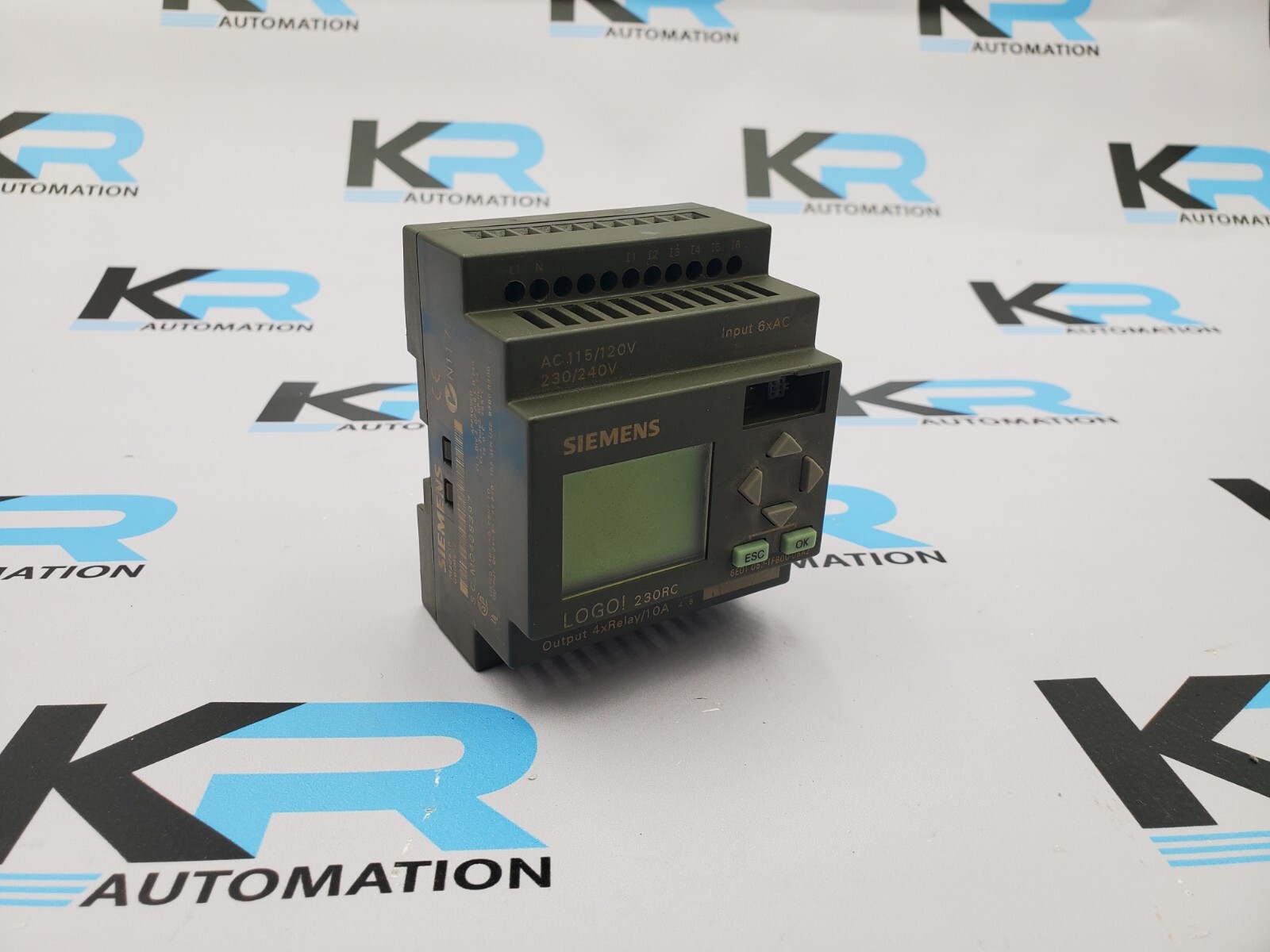 Siemens 6ED1 052-1FB00-0BA2 LOGO! 230RC Input / Output Module