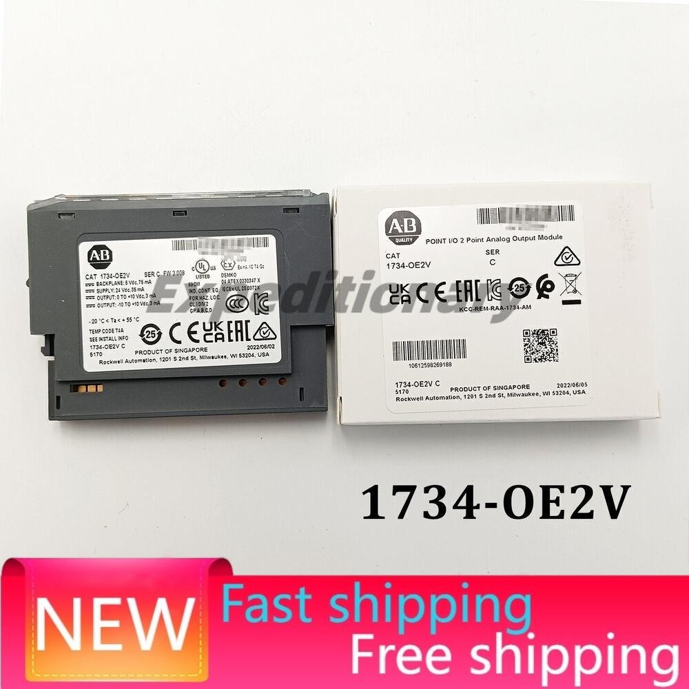 AB 1734-OE2V Allen-Bradley 1734OE2V Ser C Point I/O 2-Point Output Analog Module