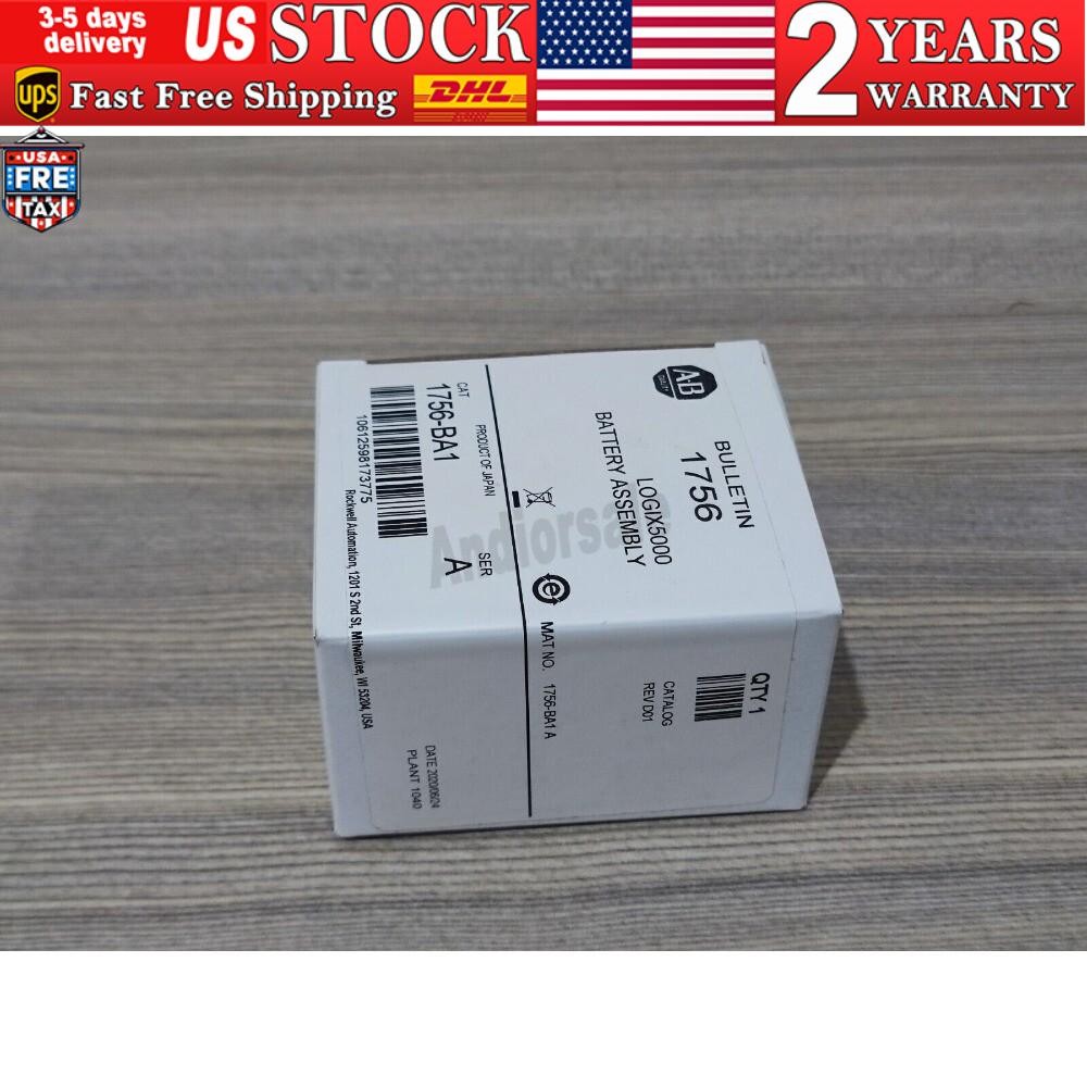 NEW IN BOX! ALLEN-BRADLEY SER.A LOGIX5000 BATTERY ASSEMBLY 1756-BA1 US Free Tax