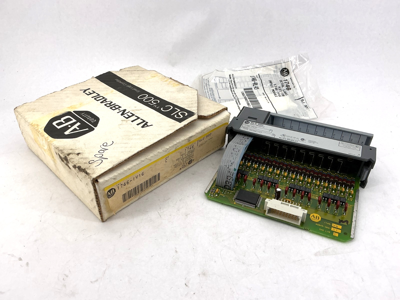 New Allen Bradley 1746-IV16 Ser C Input Module 16-Inputs 10/30VDC