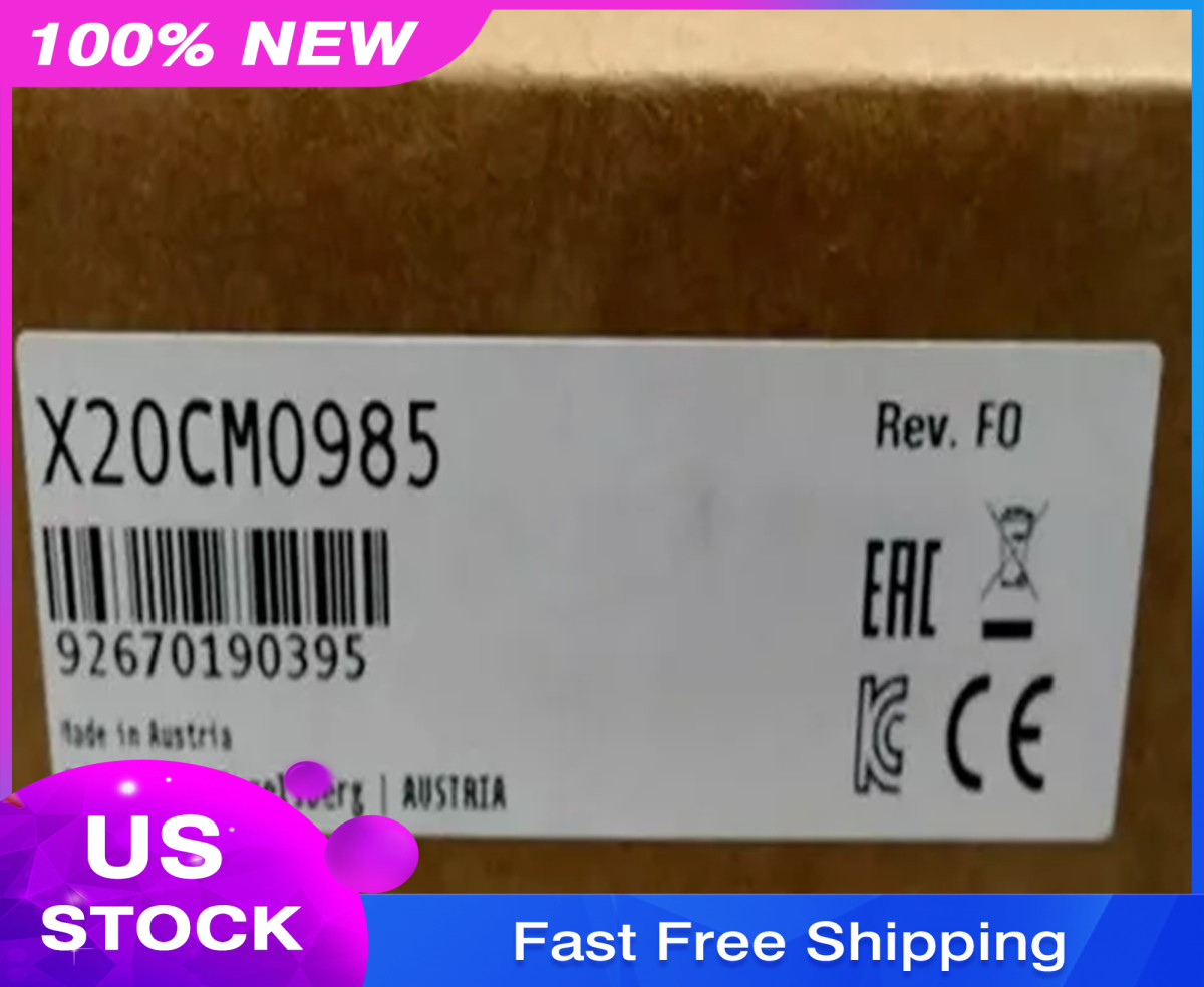NEW B&R X20CM0985 PLC Module X20 CM 0985