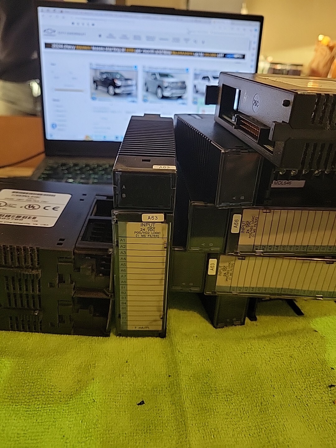 GE Fanuc IC693MDL646C Input Module 24VDC 16PT
