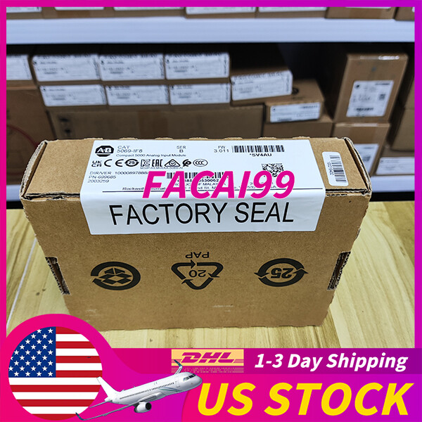 New AB Factory Sealed AB 5069-IF8 Compact 5000 Analog Input Module