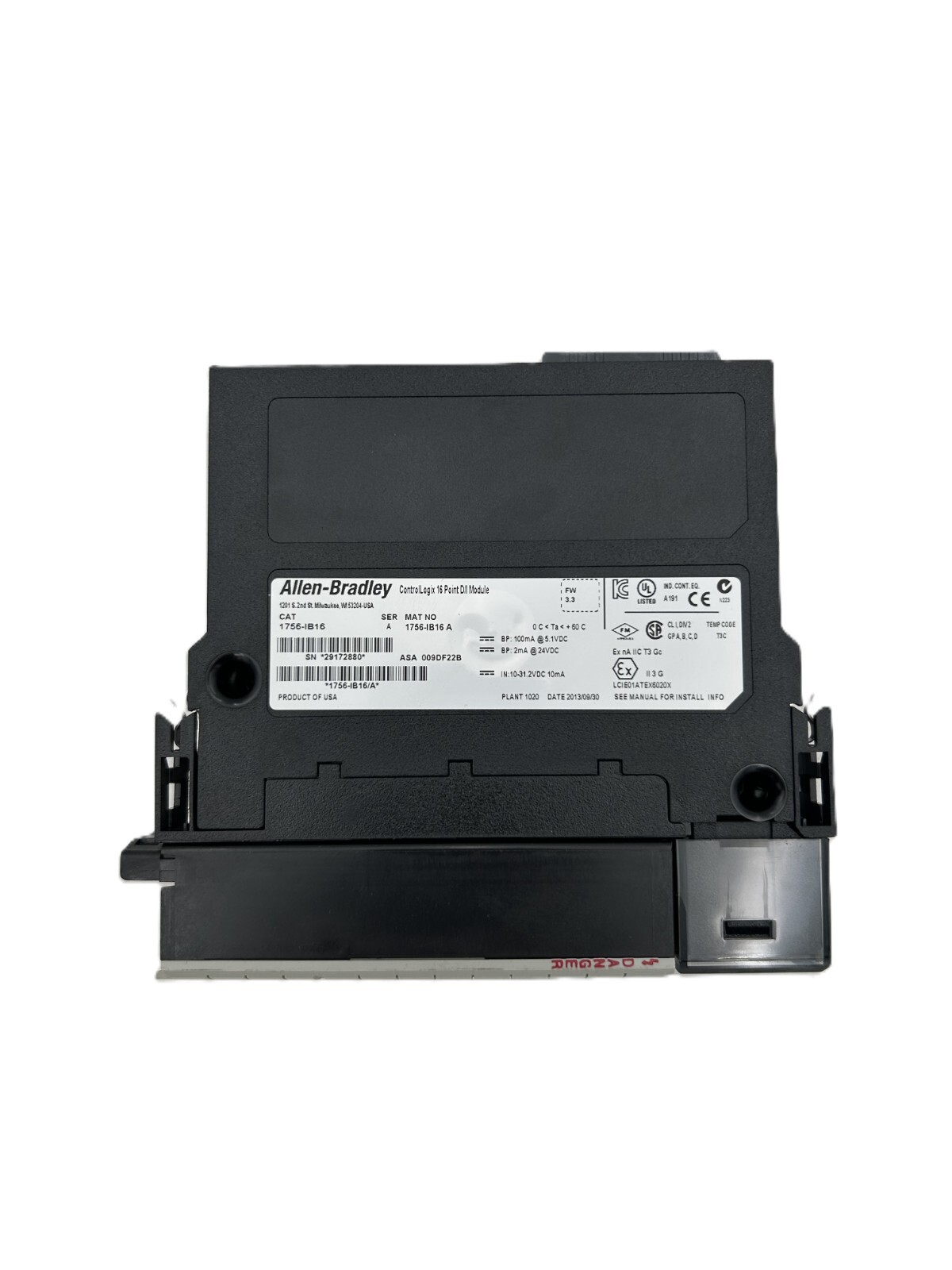 Allen-Bradley 1756-IB16 Ser A ControlLogix 16 Point D/I Module
