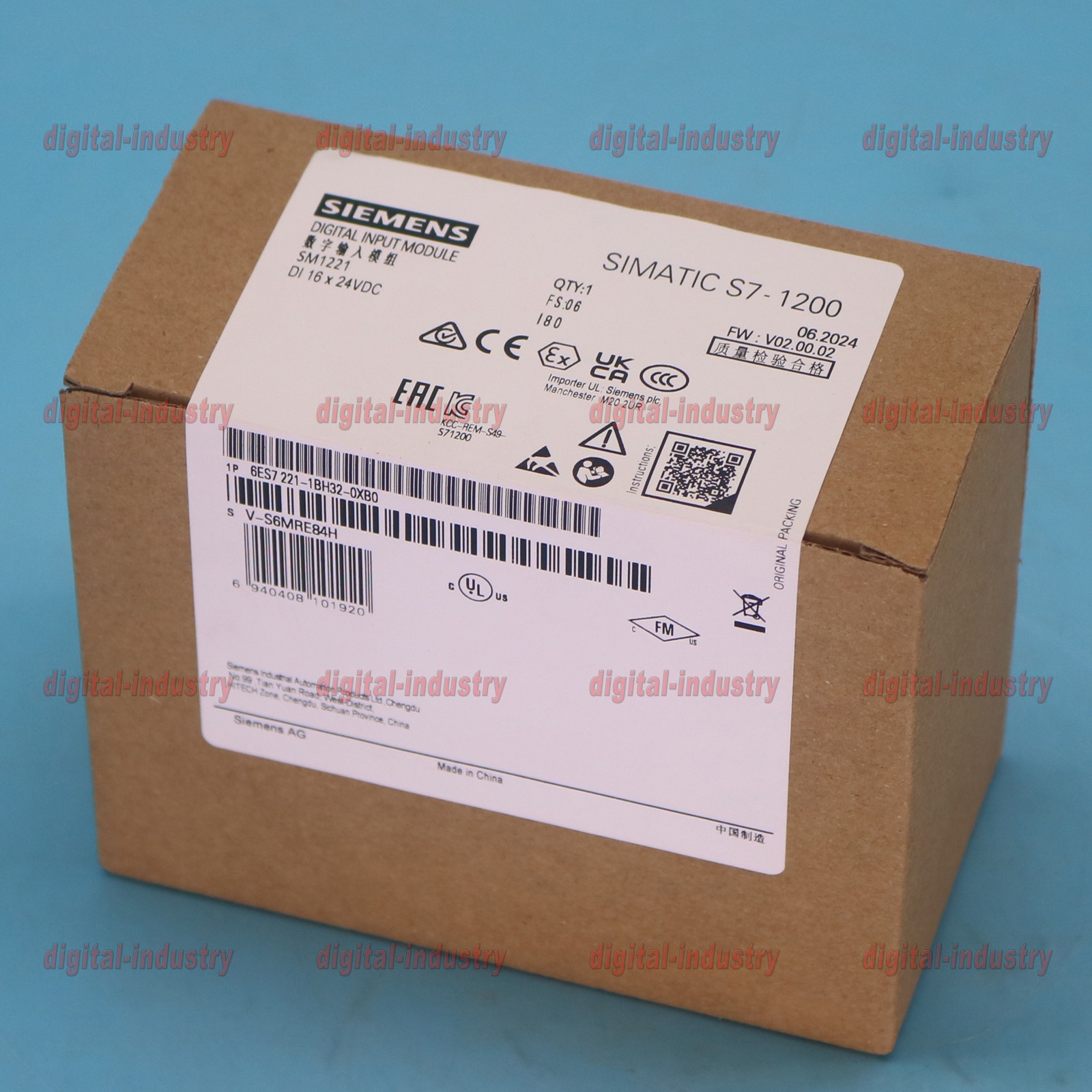 NEW Siemens 1PC 6ES7 221-1BH32-0XB0 6ES7221-1BH32-0XB0 PLC Module FREE SHIP