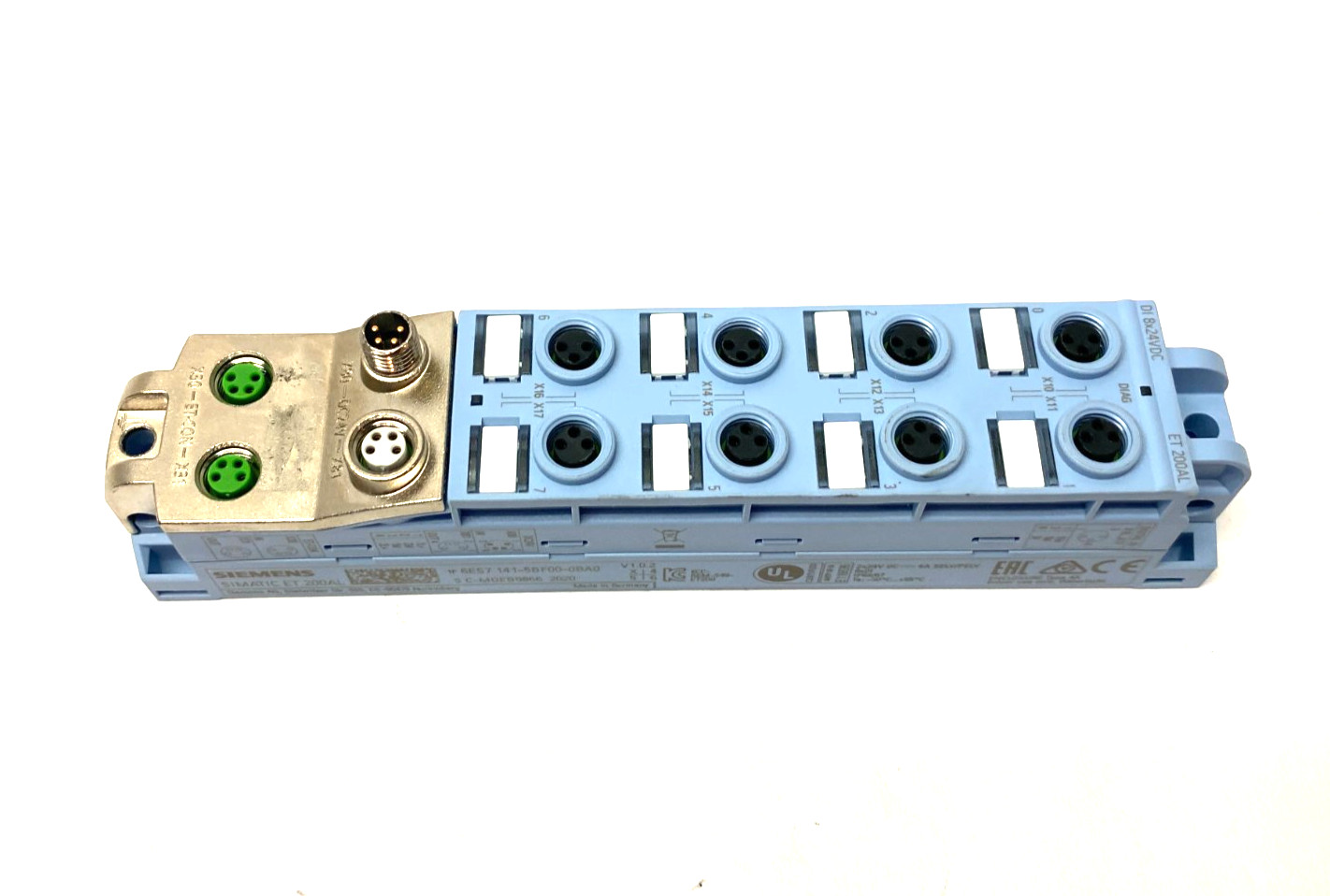 Siemens 6ES7 141-5BF00-0BA0 Simatic ET 200AL Digital Input Module 8x 24VDC