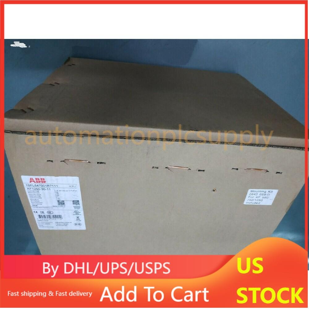 ONE ABB AF1250-30-11 Contactor 100-250V 250-500V 24-60V 48-130V