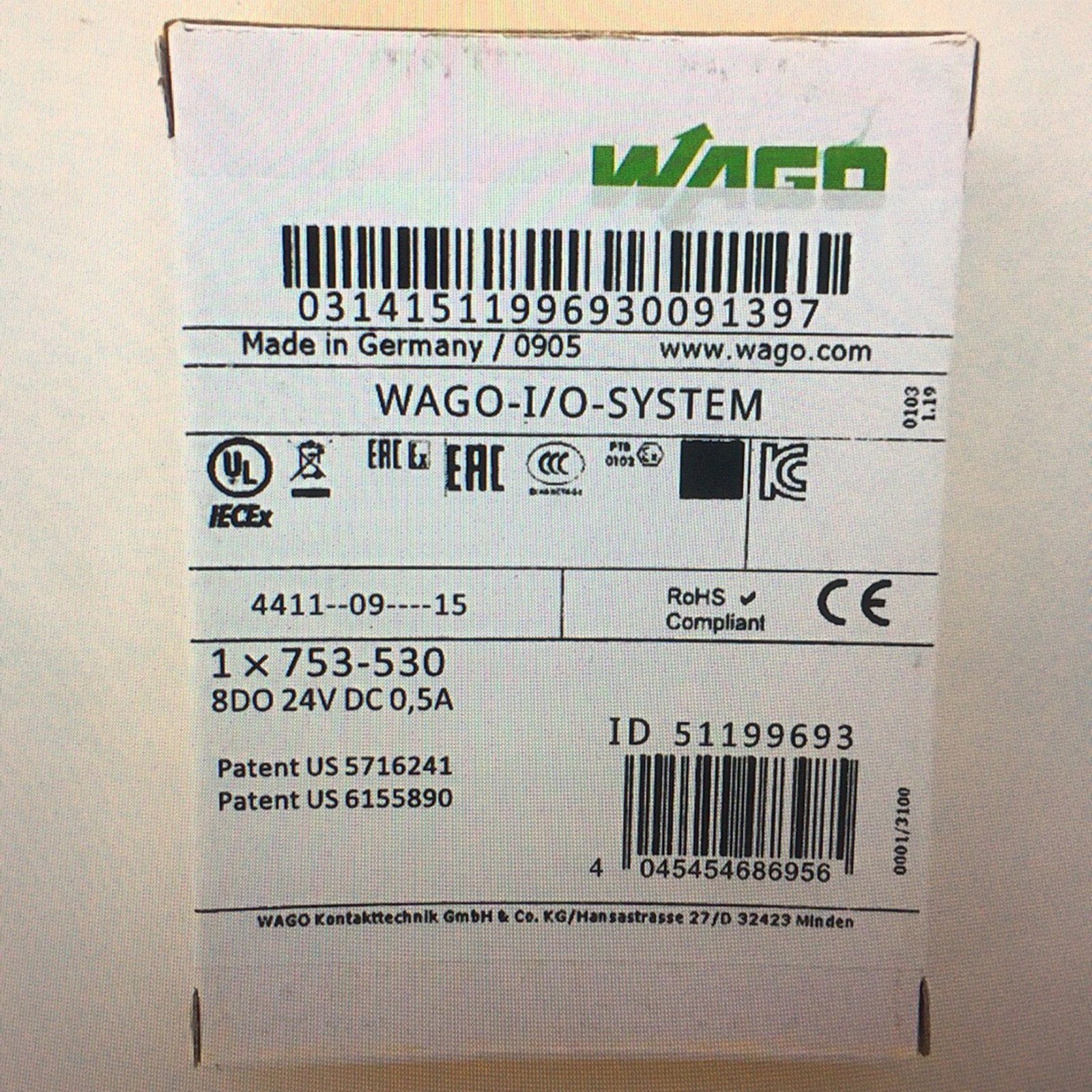 1PC NEW WAGO 753-530 PLC Module Free Shipping#QW