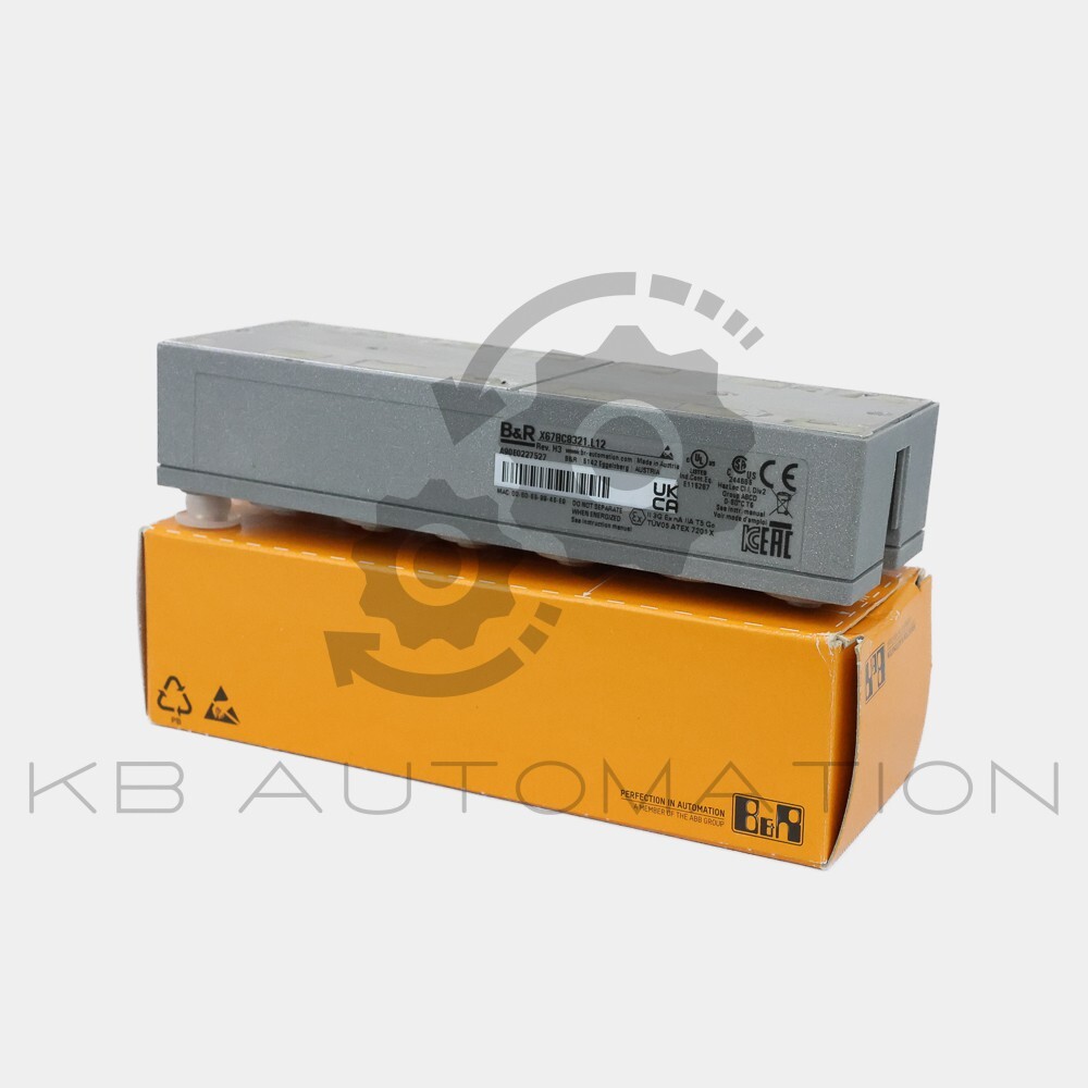 X67BC8321.L12 B&R Automation X67 bus controller, POWERLINK, 16 configurable I/O