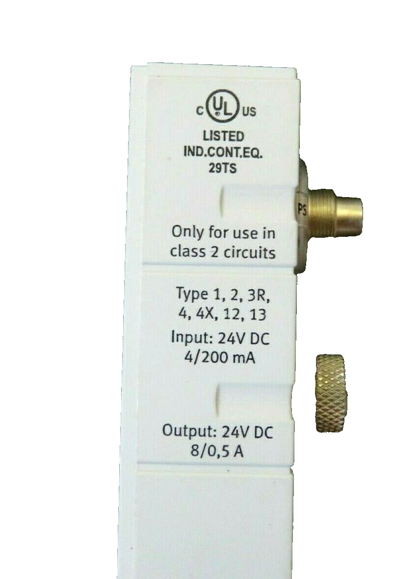 Festo CP-A04-M12-CL 538790 HW 0806 SW 110506 24V DC 4/200mA 8/0.5A ON/OFF MOD.