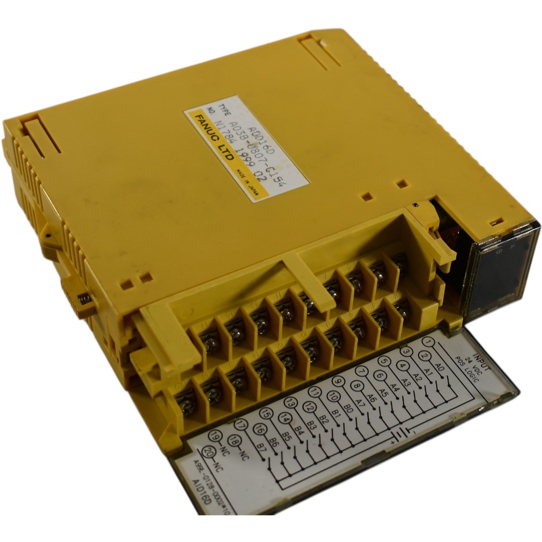 Fanuc A03B-0807-C154 AOD16D 16 Point DC Output Module 12 24VDC 0.5A