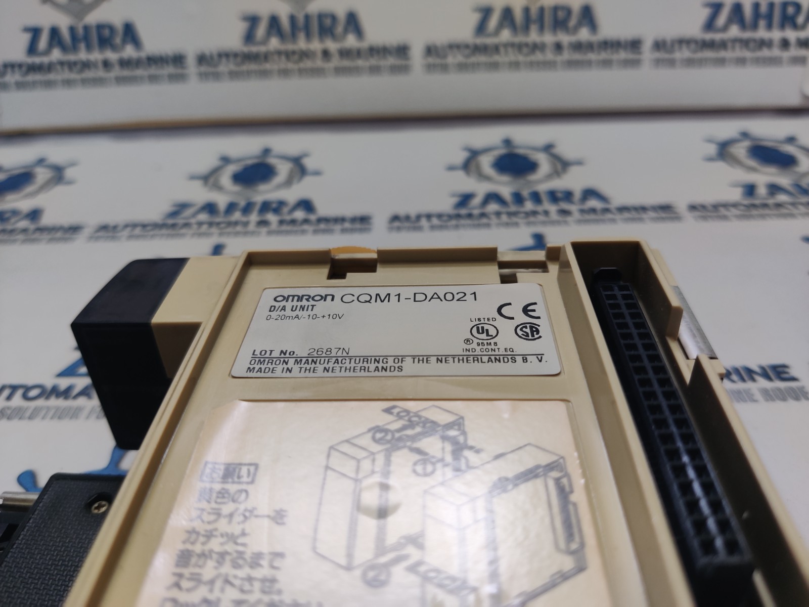 OMRON CQM1-DA0041 4-channel analog output module