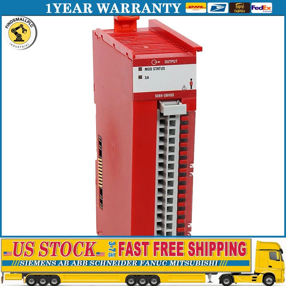 Seal BROKEN Allen Bradley 5069-OBV8S A Compact I/O 8-Ch Safety Output Module