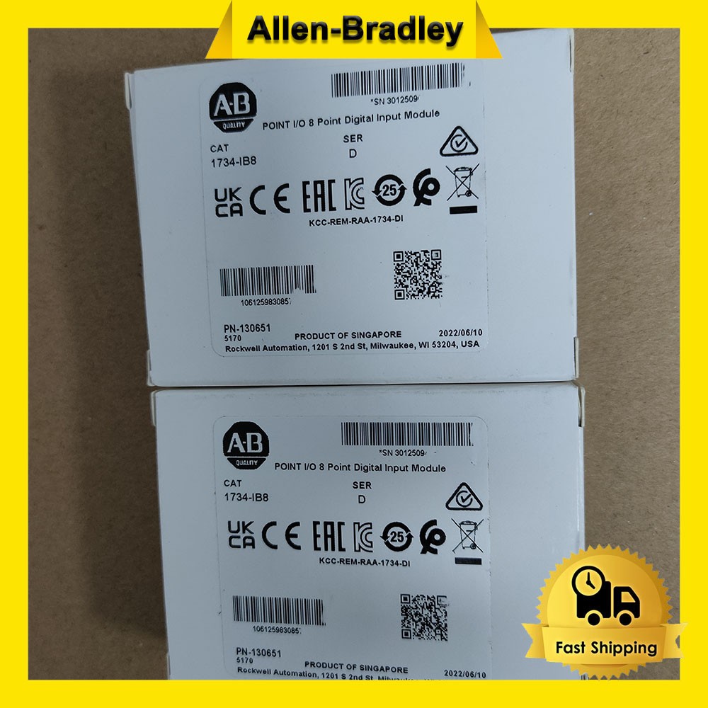 New Sealed AB 1734-IB8 8Point Digital Input Module 2023 AB1734IB8 TX