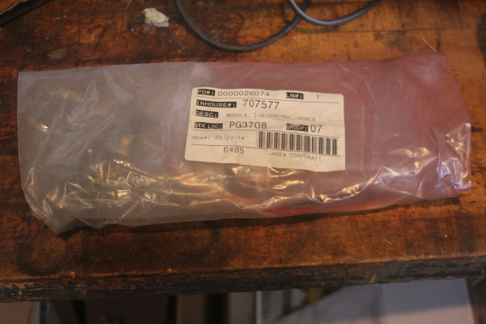 Dinex I/O Controls Corp. Control Module T-HCNC-808L-R