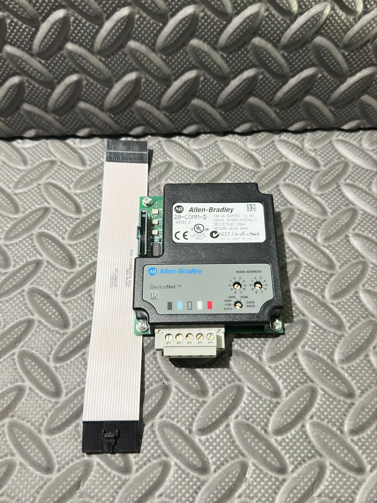 Allen-Bradley 20-COMM-D Series B DeviceNet Adapter Module PowerFlex Drive