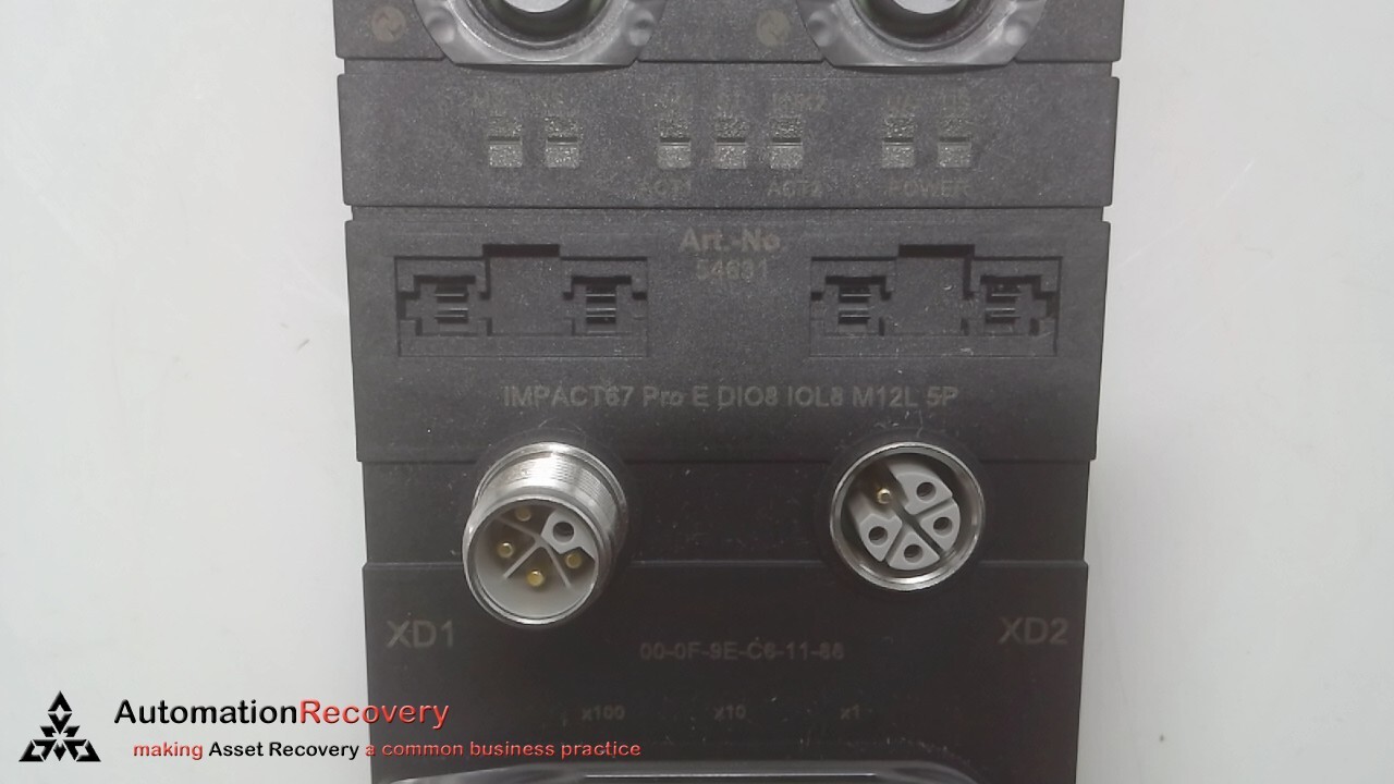 MURR ELEKTRONIK IMPACT67 PRO E DIO8 IOL8 M12L 5P,DIGITAL INPUTS/OUTPUT I #313142