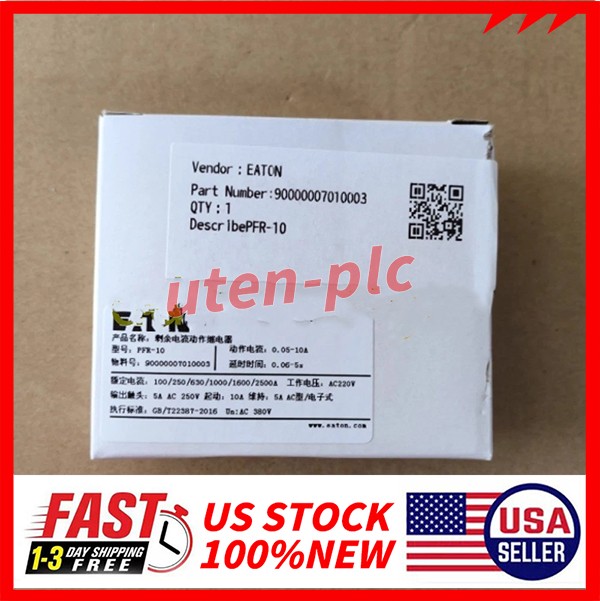 EATON MOLELLER PFR-10 Residual Current Relay Action Current 0.05-10A