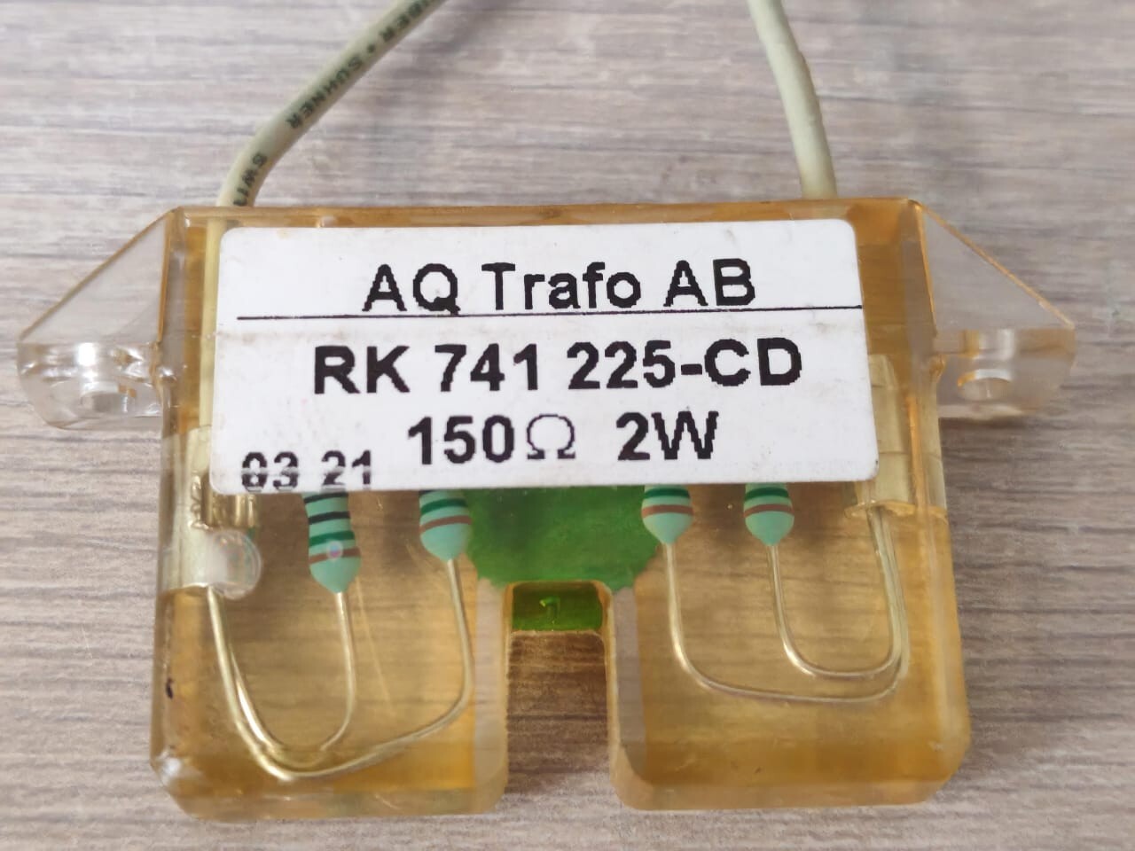 LOT 6PCS AQ TRAFO AB RK 741 225-CD 150 2W -NEW W/O BOX