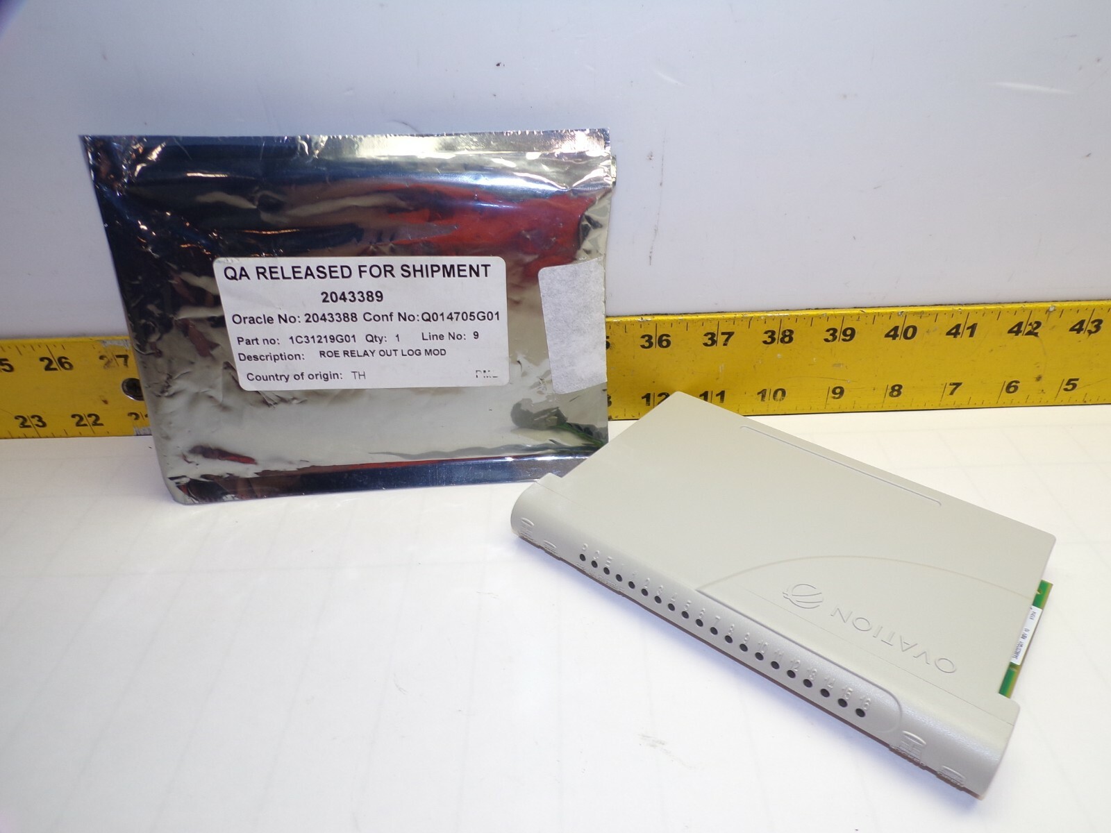 NEW EMERSON OVATION RELAY OUTPUT LOGIC MODULE 11C31219G01