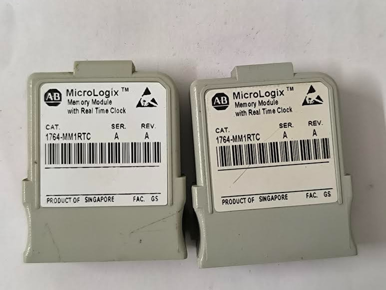 Allen Bradley 1764-MM1RTC Memory Module MicroLogix 1500 LOT OF 2 PCS