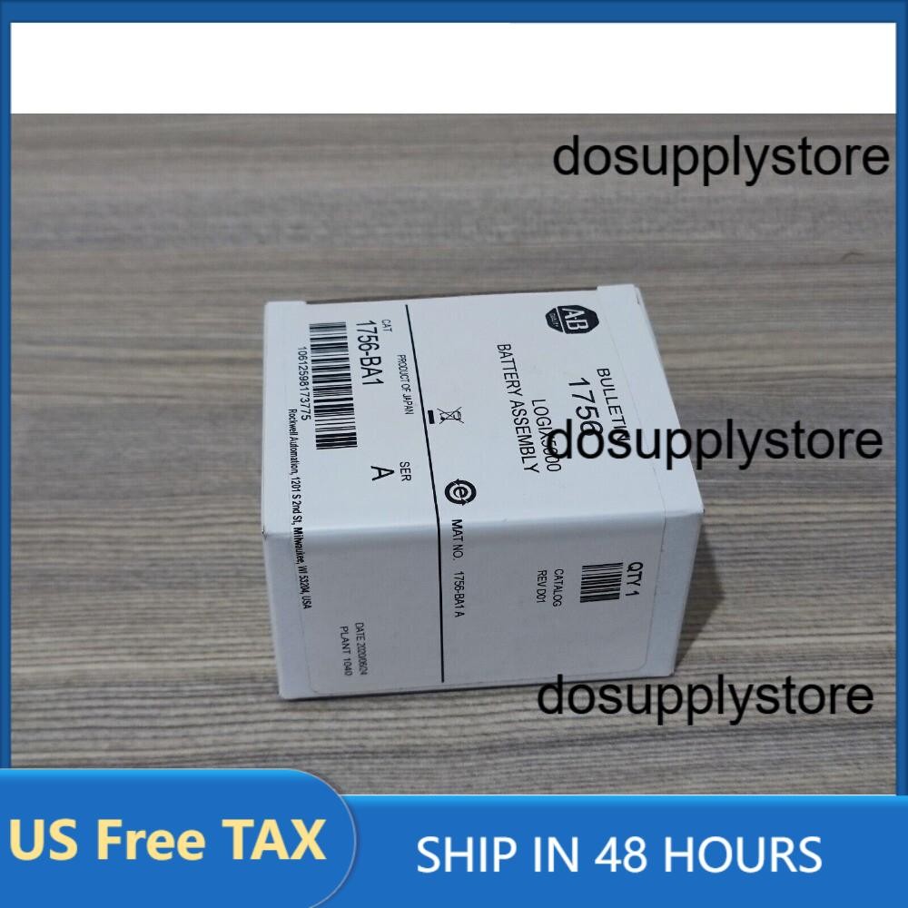 NEW IN BOX! ALLEN-BRADLEY SER.A LOGIX5000 BATTERY ASSEMBLY 1756-BA1 US Free Tax