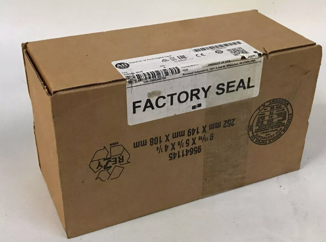 Allen Bradley 1791ES-IB16 NEW Ethernet IP CompactBlock Guard I/O Input Block NEW